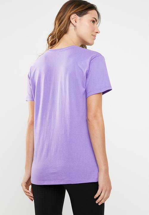 Cotton On - Tbar fox graphic tee salt lake city - purple