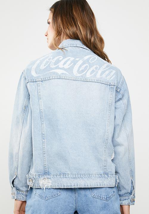 Cotton On - New boyfriend fashion denim jacket - blue