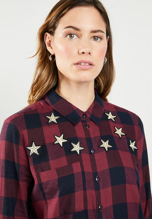 ONLY - Travis star shirt - multi