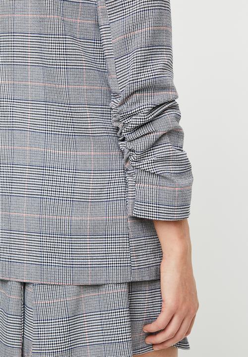 ONLY - Sophie check 3/4 blazer - multi