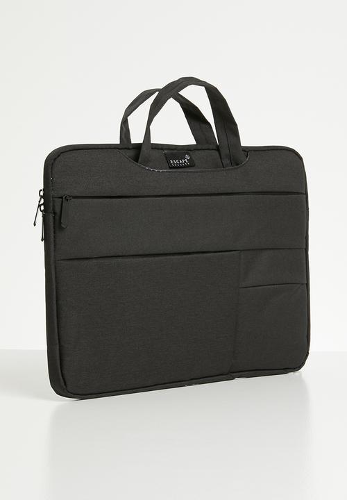 Escape Society - Laptop folio - black