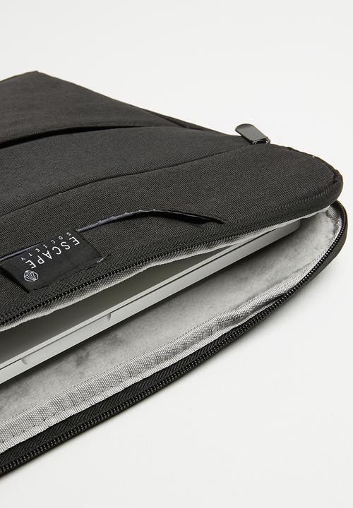 Escape Society - Laptop folio - black