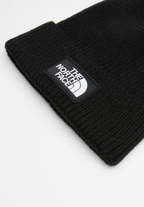 The North Face - Logo box cuffed beanie - black
