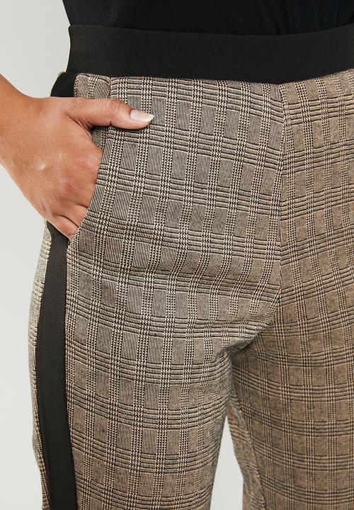 STYLE REPUBLIC - Athleisure jogger - brown & black