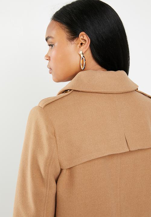 G Couture - Melton coat - brown
