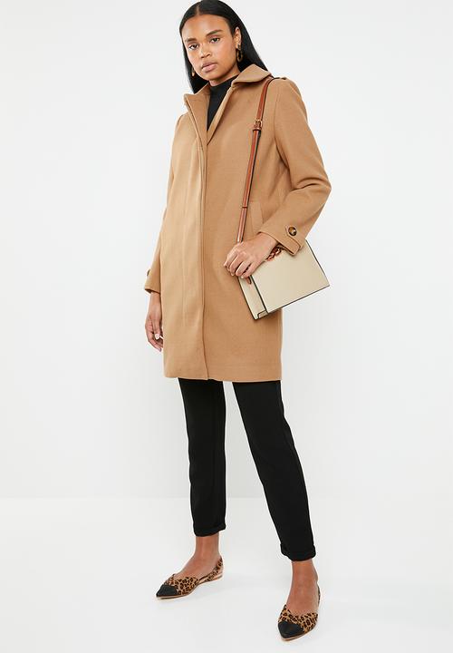 G Couture - Melton coat - brown