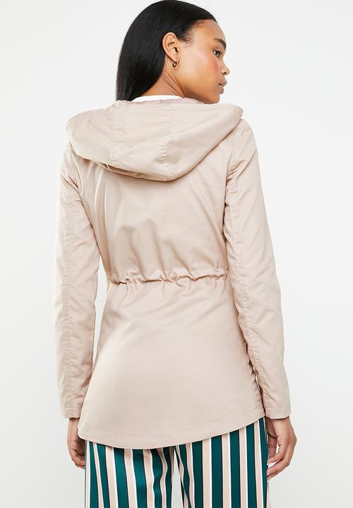 edit - Hooded parka - pink