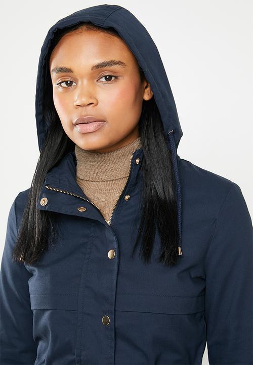 edit - Hooded parka - navy