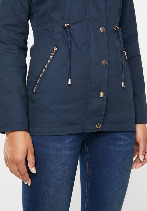edit - Hooded parka - navy