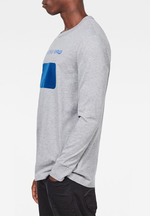 G-STAR - Seii long sleeve tee - grey 