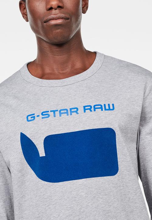 G-STAR - Seii long sleeve tee - grey 