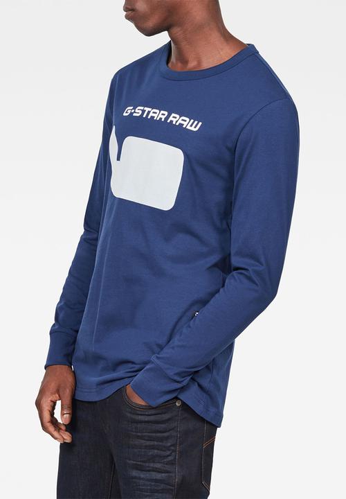 G-STAR - Seii long sleeve tee - blue