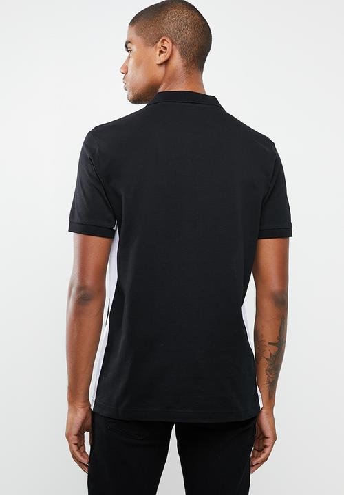 Diesel  - T-kies short sleeve polo - black