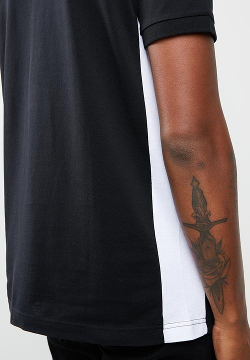 Diesel  - T-kies short sleeve polo - black
