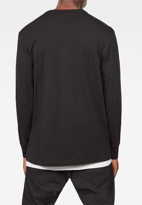 G-STAR - Seii long sleeve tee - black