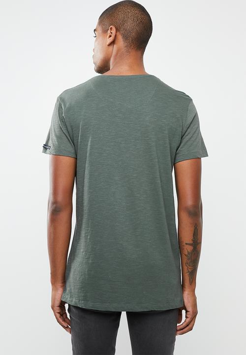 S.P.C.C - Slub logo tee - green