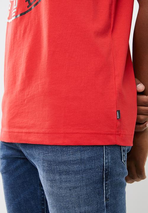 Diesel  - Diego-xc short sleeve tee - red
