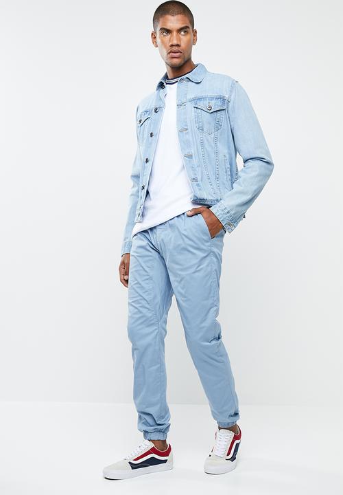 STYLE REPUBLIC - Kroos cuffed chino - blue