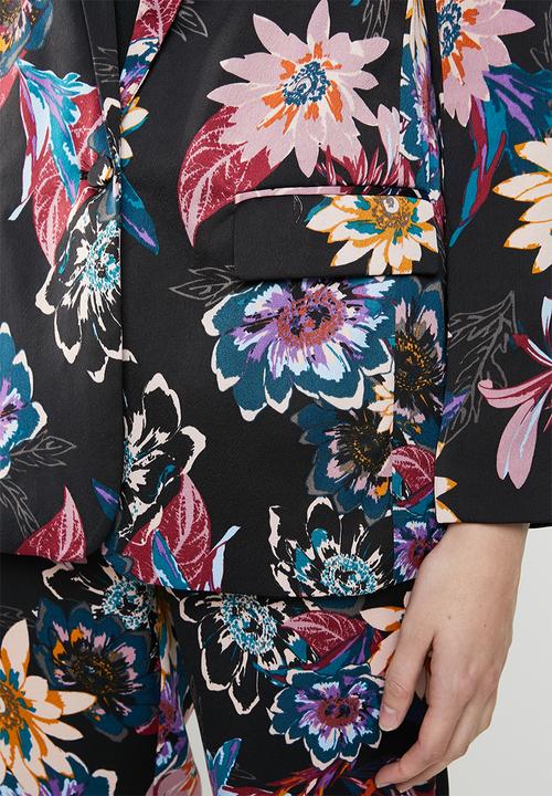 Vero Moda - Wilma sofia long sleeve midi blazer - multi
