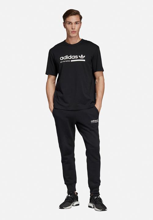 adidas Originals - Kaval Sweatpant - black & white 
