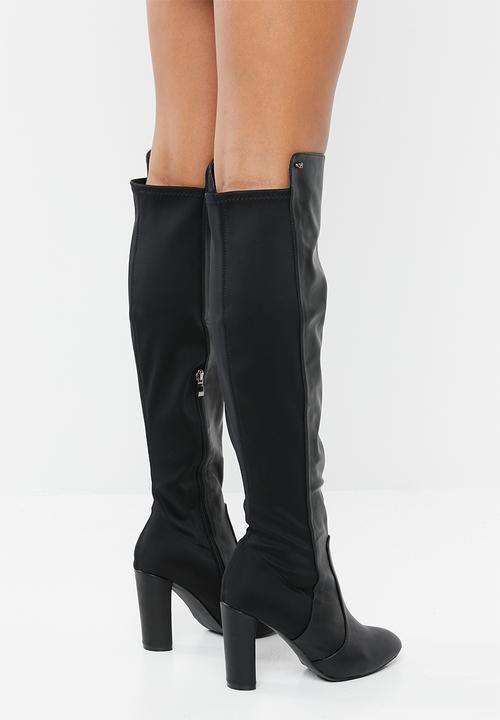 Miss Black - Over the knee boot - black