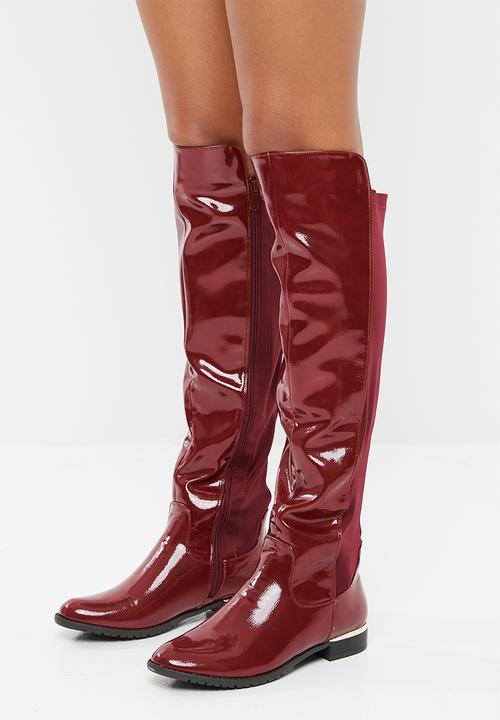 Miss Black - Eisley boot - red