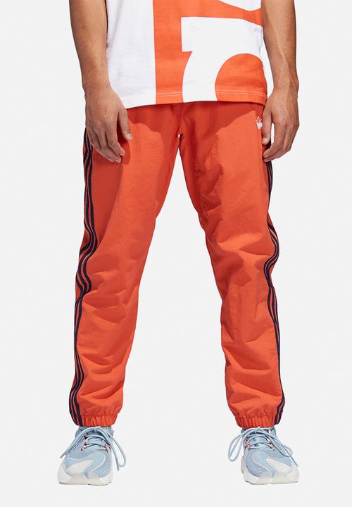 adidas Woven Block Pant - raw amber/white adidas Originals Sweatpants \u0026  Shorts | Superbalist.com