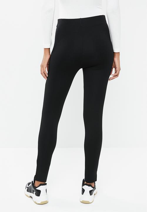Superbalist - Premium stretch mid rise tregging - black 