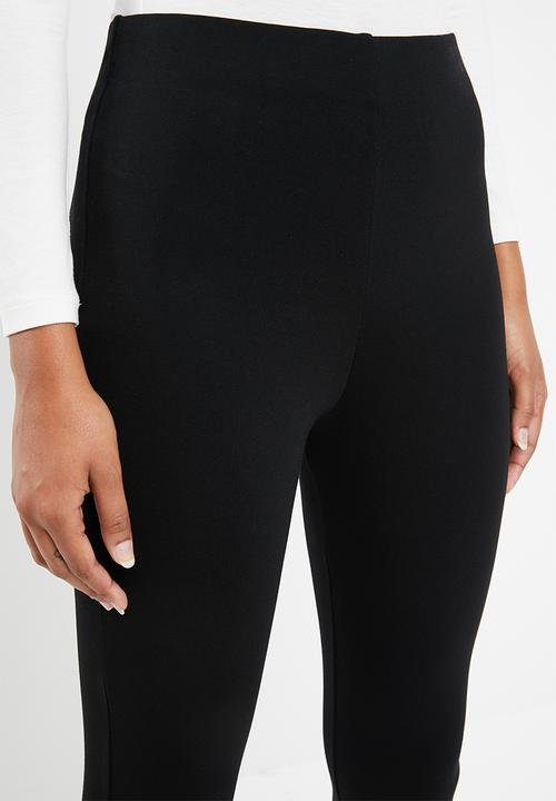 Superbalist - Premium stretch mid rise tregging - black 