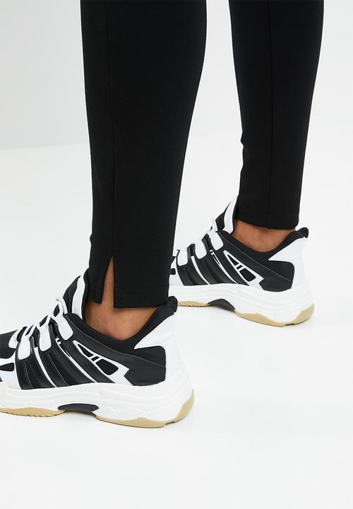 Superbalist - Premium stretch mid rise tregging - black 