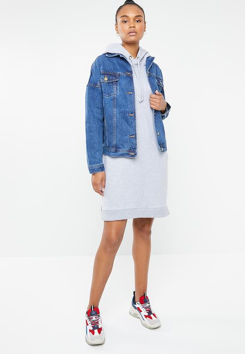 Superbalist - Sweat dress - grey 