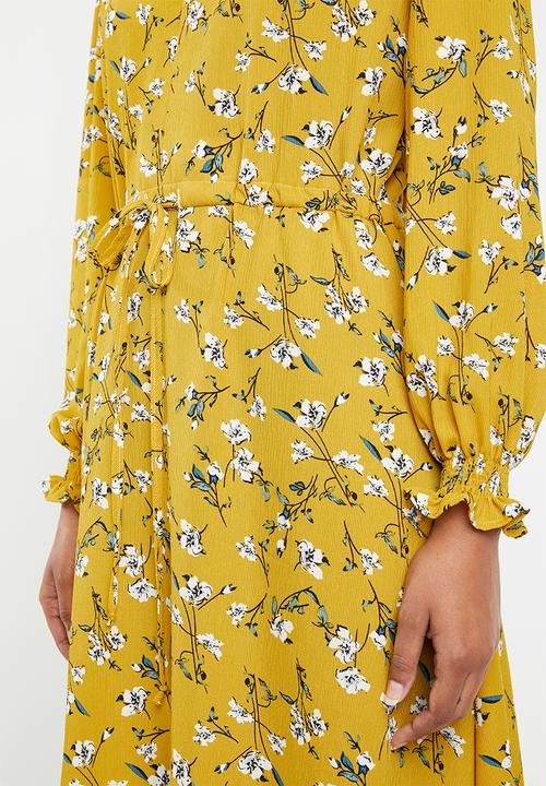 Superbalist - Peasant dress - yellow 