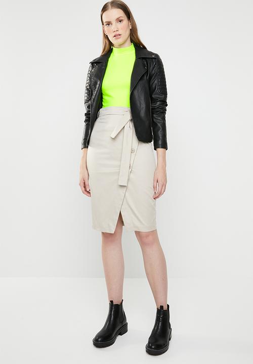 Superbalist - Lumo turtle neck top - neon yellow