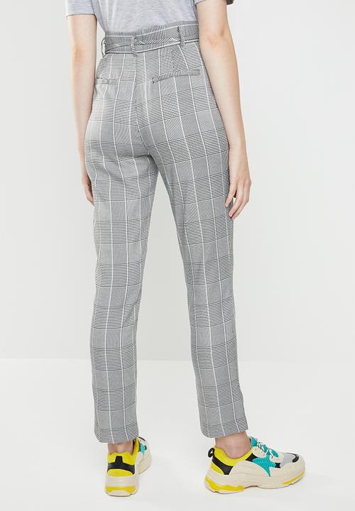 Superbalist - Check tapered pants - multi