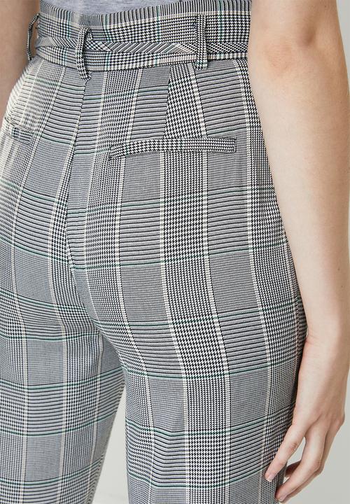 Superbalist - Check tapered pants - multi
