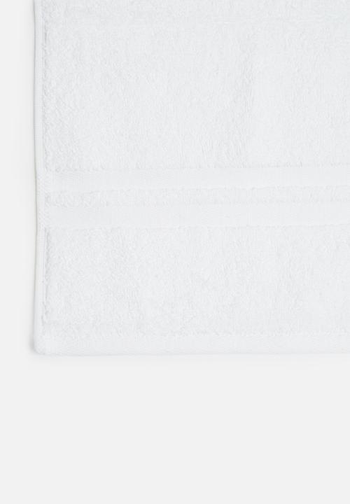 Club Classique - Grace hand towel set of 2 - white