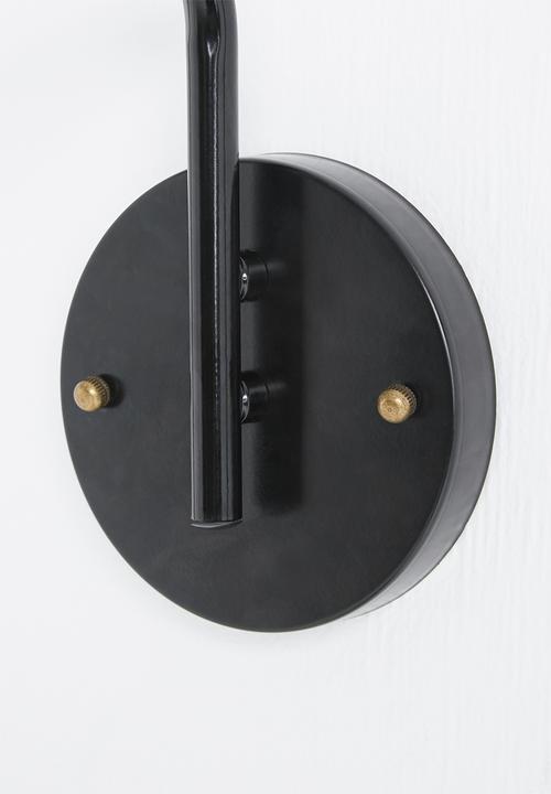 Sixth Floor - Nook wall light - black