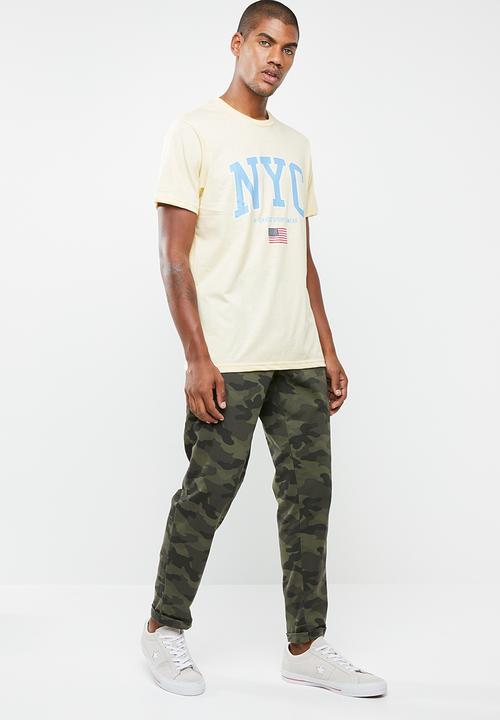 Cotton On - Tbar short sleeve tee 2 - yellow