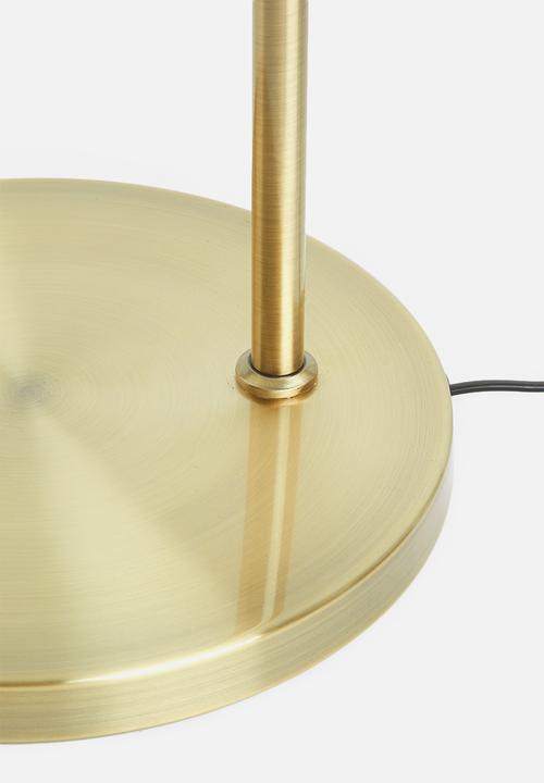 Sixth Floor - Stem floor lamp - gold