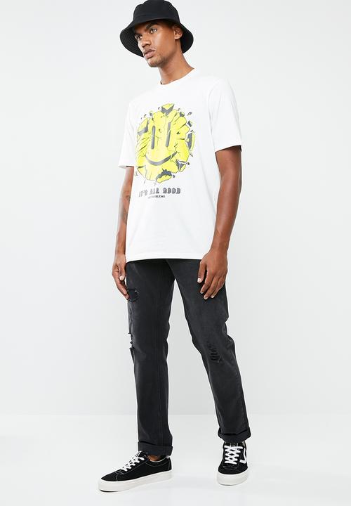 Cotton On - Its all good vintage Tbar tee - white