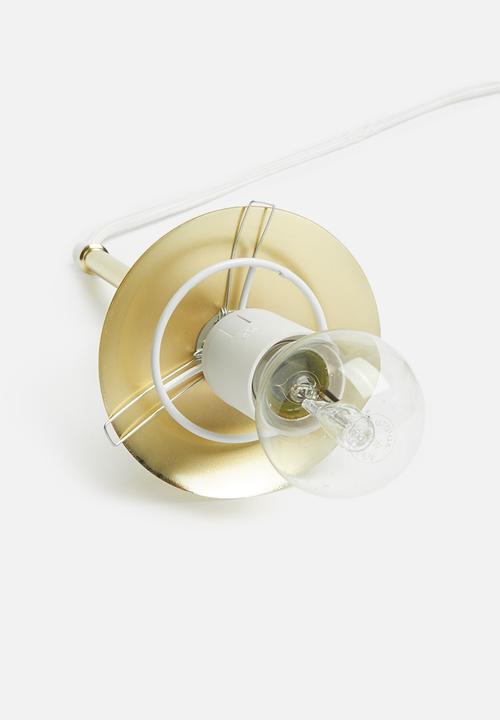 Sixth Floor - Haylo pendant - white