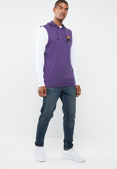 Cotton On - Hustle muscle tank - purple