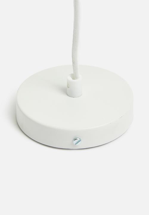 Sixth Floor - Astro pendant - wood/white