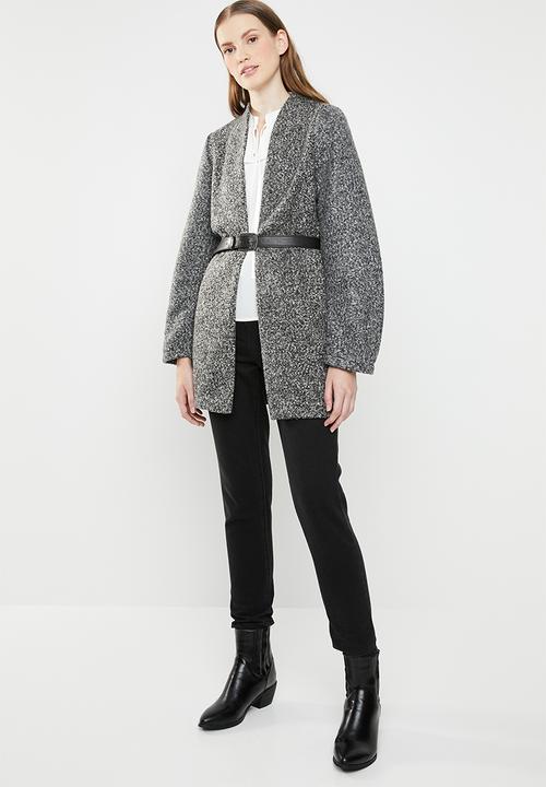 ONLY - Once longline tailored blazer - grey