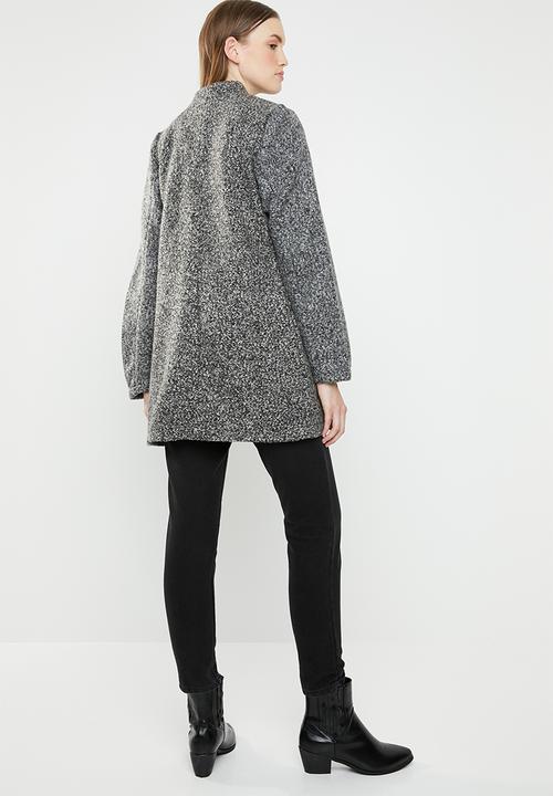 ONLY - Once longline tailored blazer - grey