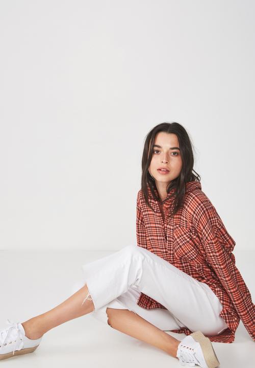 Cotton On - Casual hudson shirt - orange 