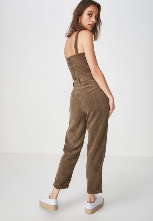 Cotton On - Harley pants - brown 