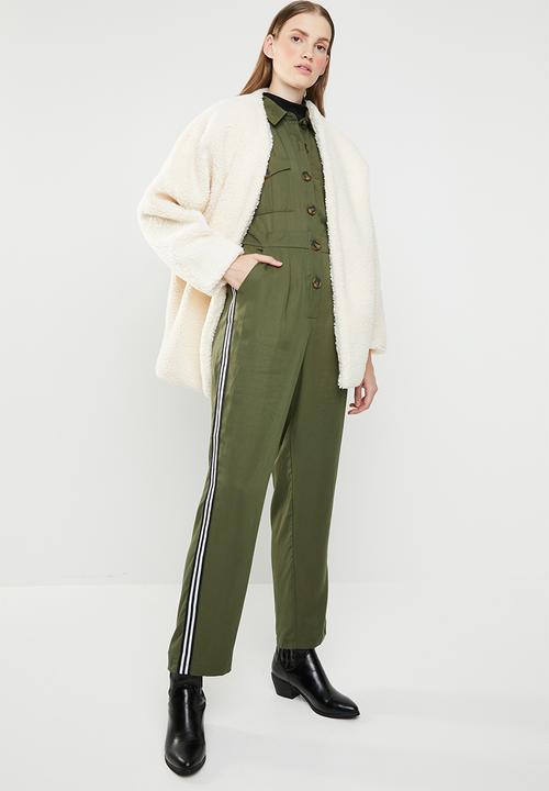 Superbalist - Utility jumpsuit - khaki green
