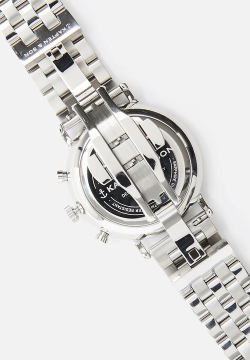 Kapten & Son - Chrono Silver -Blue Steel