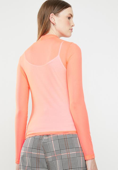 Superbalist - Lumo mesh tee - orange